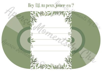 Carte DJ à imprimer – Image 2